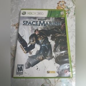 Xbox 360 space marine Warhammer 40k